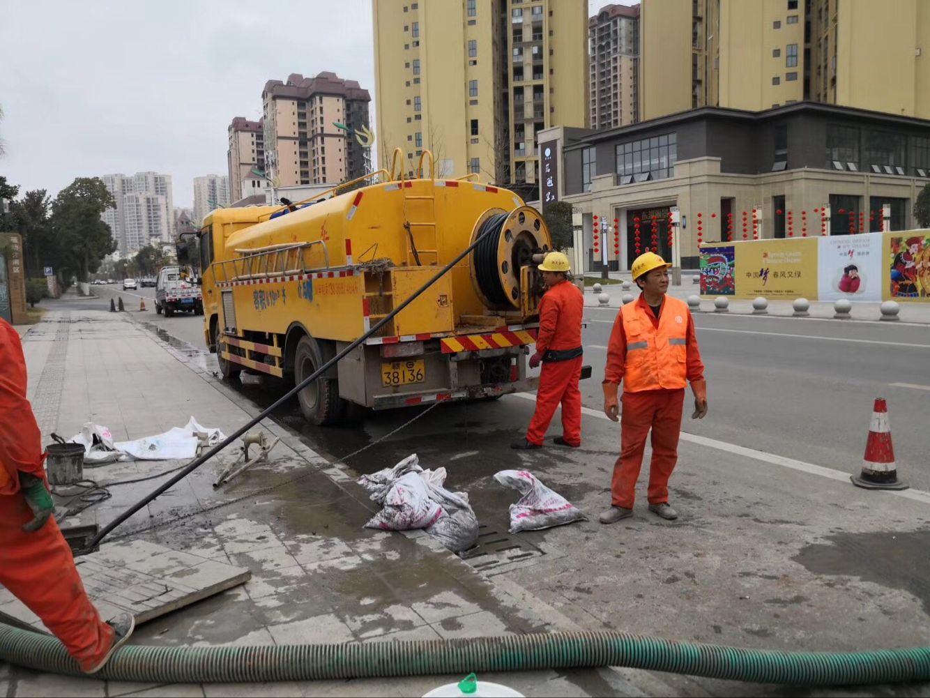 任县排污管道清淤-管道清洗